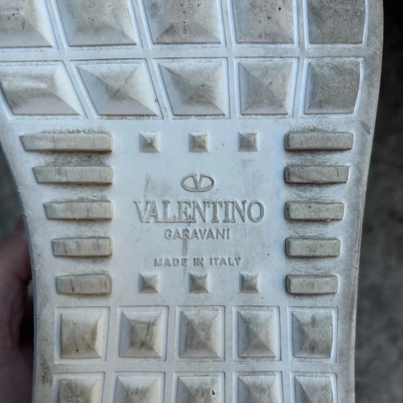 Valentino Garavani Open Rockstud low-top sneakers, size 41 - Picture 11 of 14